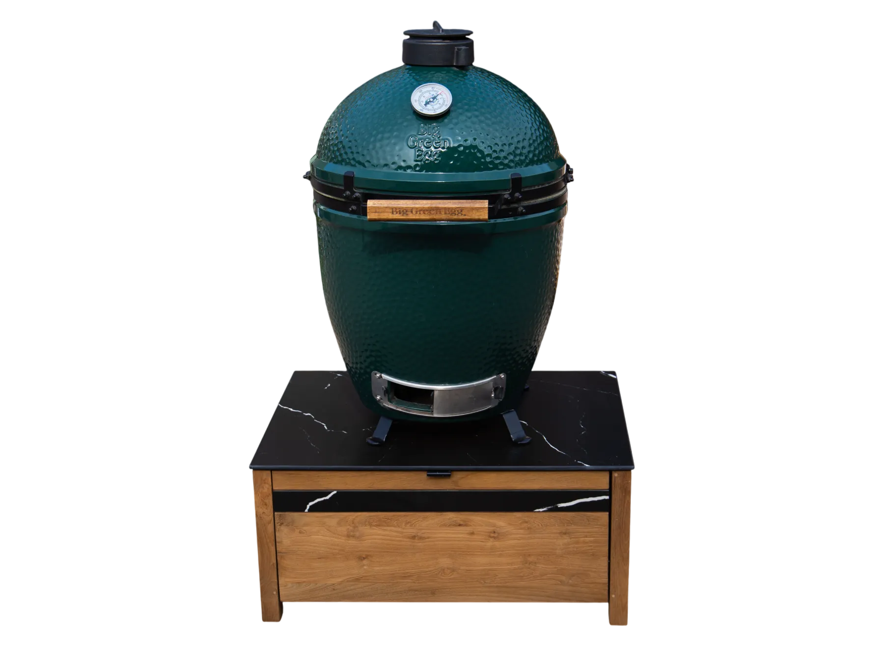 Avellino Teak Kitchen Low Table for Large Green Egg