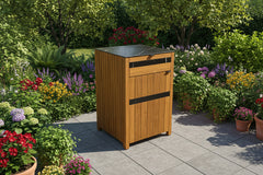 Avellino Teak Outdoor Kitchen Door and Drawer Unit
