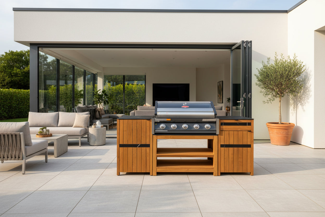 Avellino Teak Outdoor Kitchen Set 2