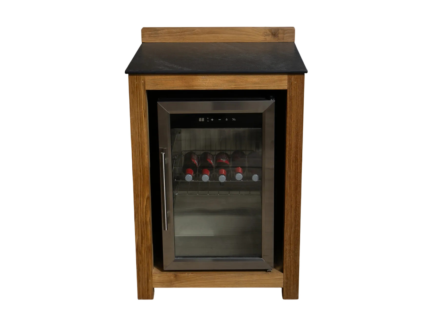 Barletta Teak Kitchen Fridge Unit