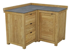 Barletta Teak Outdoor Kitchen Set 1