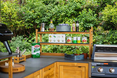 Barletta Teak Outdoor Kitchen Set 4