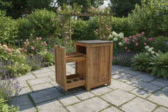 Barletta Teak Kitchen Pull Out Door Unit