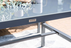 Blakes (Grey or White frame) - Lounge Dining Corner Sofa, Table & Bench Group