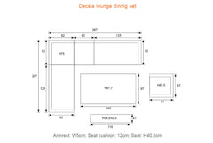 Decala - Lounge Dining Corner Suite