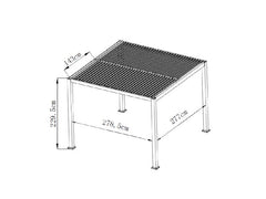 Faro 3m x 3m Free Standing Pergola