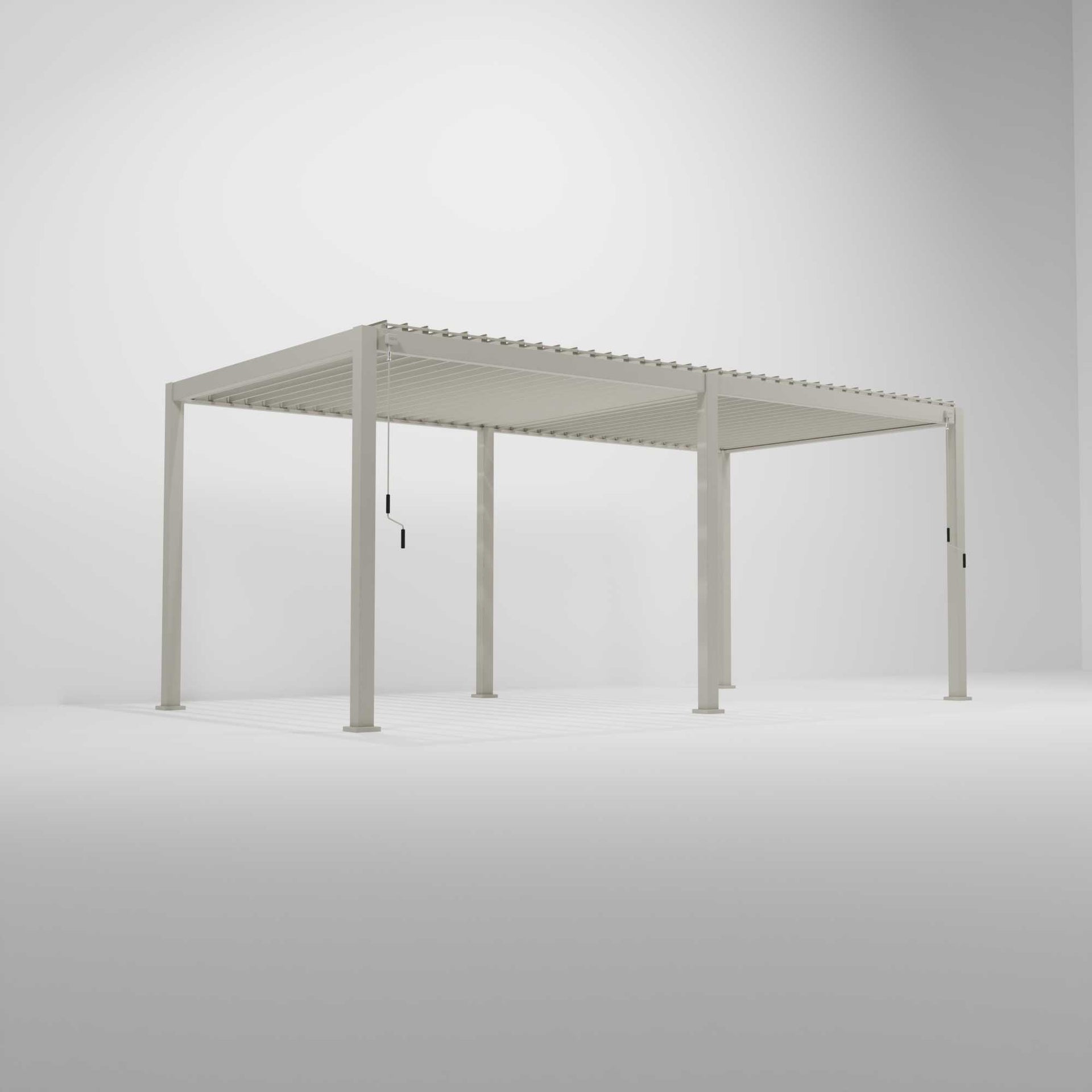 Tivoli 6m x 3m Pebble Frame Free Standing Pergola