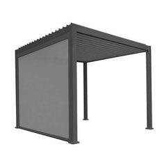 Tivoli 3m x 2.4m Grey Frame Free Standing Pergola