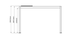 Nuevo 4m x 3m Free Standing Pergola with Retractable Roof