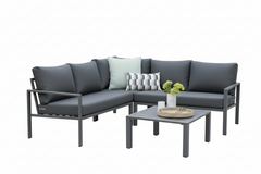 Springs Corner Sofa Mystic Grey Cushions
