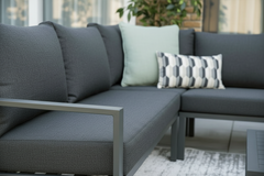 Springs Corner Sofa Mystic Grey Cushions