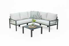 Springs Corner Sofa Sand Cushions