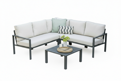 Springs Corner Sofa Sand Cushions