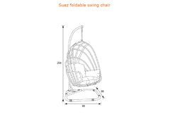 Suez Foldable Swing Seat