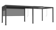 Nuevo 4m x 3m Free Standing Pergola with Retractable Roof