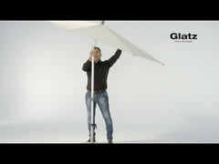 Glatz Alu Smart Parasol 200cm Round