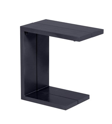 Cube Charcoal L-shaped side Table