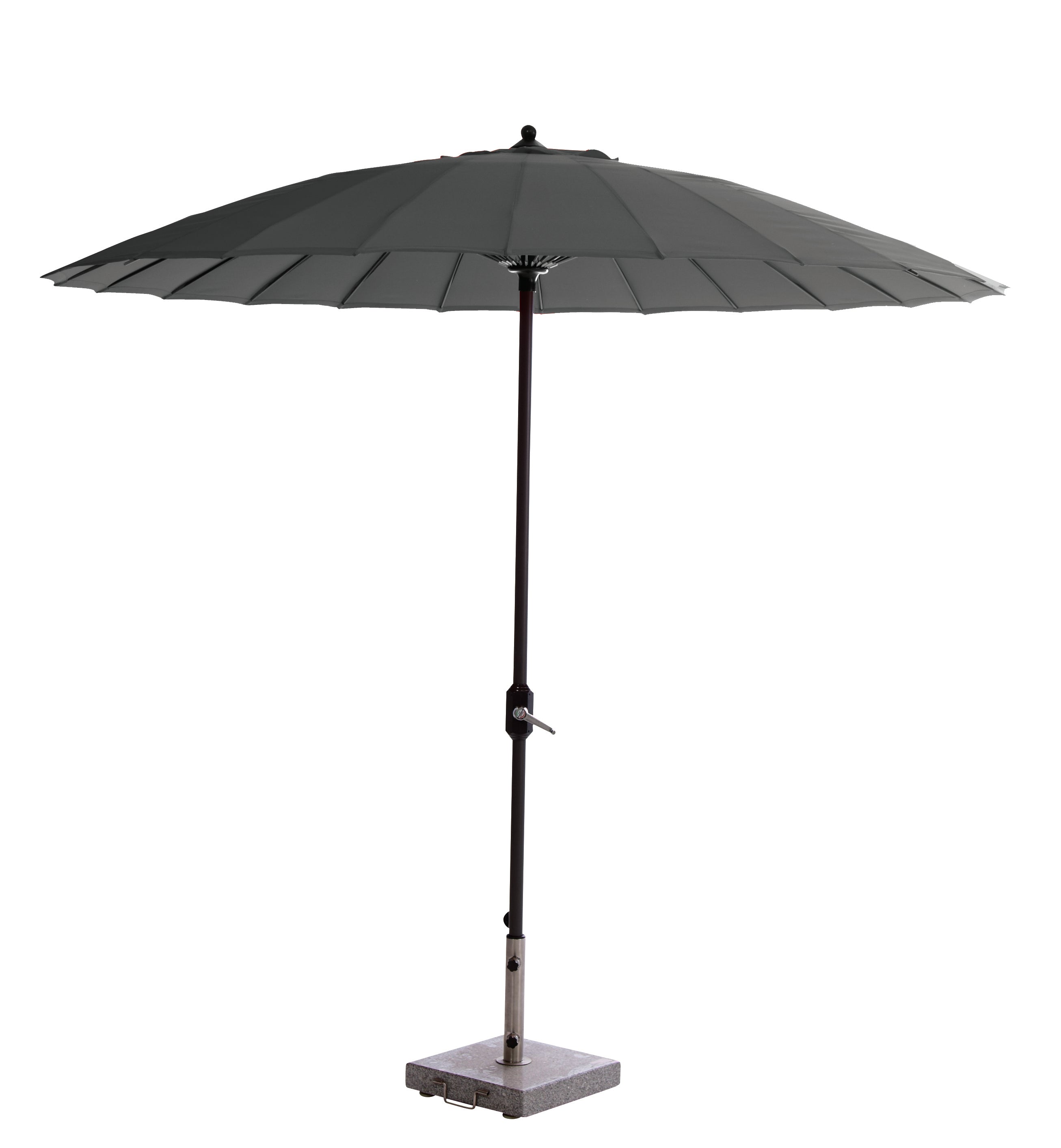 grey parasol