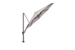 Hawaii 350cm Round Cantilever Parasol with 90kg Moveable Granite Base