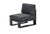 Cube Charcoal - Armless Chair
