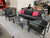 EX DISPLAY Springs - 3 Seater Sofa, 2 x Chairs & Coffee Table