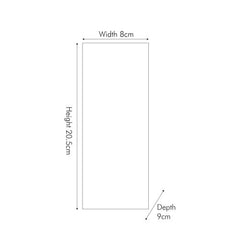 Snug Square Outdoor Dual Wall Light