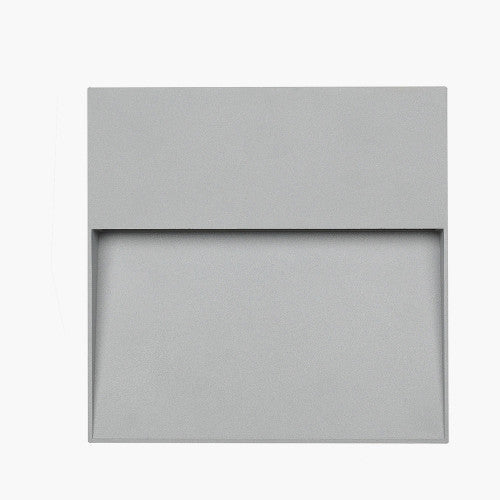 Snug Square Diffused Outdoor Wall Light