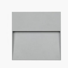 Snug Square Diffused Outdoor Wall Light