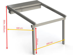 Lisbon 4m x 3m Retractable Awning